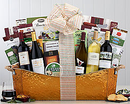 Suggestion - Toast of California Red and White Wine Basket  Original Price is $480