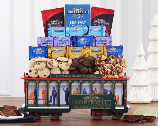 Suggestion - Ghirardelli Exclusive Cable Car Chocolate Gift 