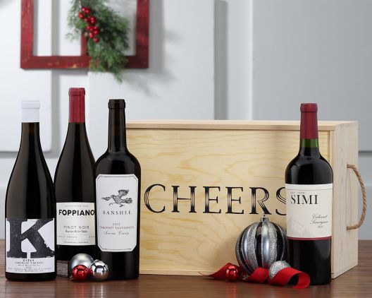 Item 672 - Cheers Red Wine Quartet FREE SHIPPING 10% Save Original Price is $ 195