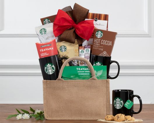 coffee and wine gift baskets