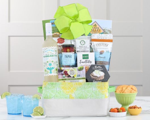 Item 688 - Flybird Baja Lime Margarita Gift Basket FREE SHIPPING 20% Save Original Price is $ 99.95