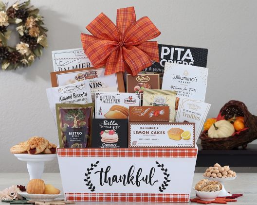 Item 696 - Thankful Harvest Collection Gift Basket