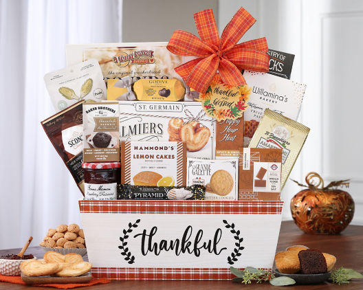 Suggestion - Thankful Harvest Collection Gift Basket 