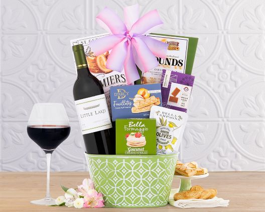 Item 741 - Little Lakes Cellars Cabernet Gift Basket FREE SHIPPING
