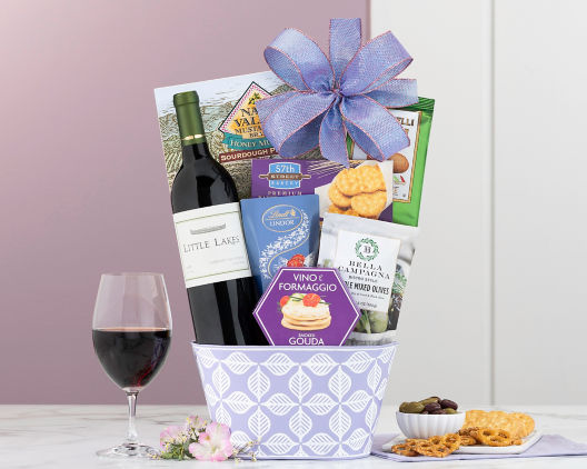 Suggestion - Little Lakes Cellars Cabernet Gift Basket 