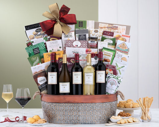 Houdini Vineyards Napa Valley Collection Gift Basket - Wine Country ...