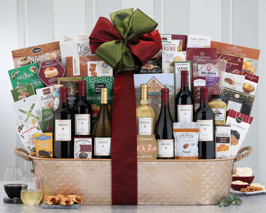 The Grand Collection Houdini Napa Valley Exclusive Gift Basket - Wine 