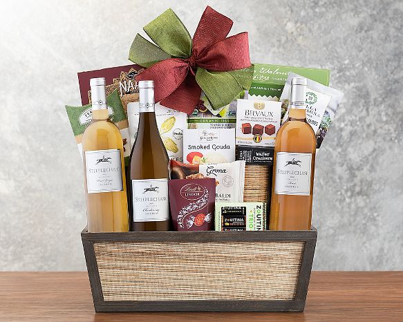 Steeplechase California White Wine and Rose Trio Gift