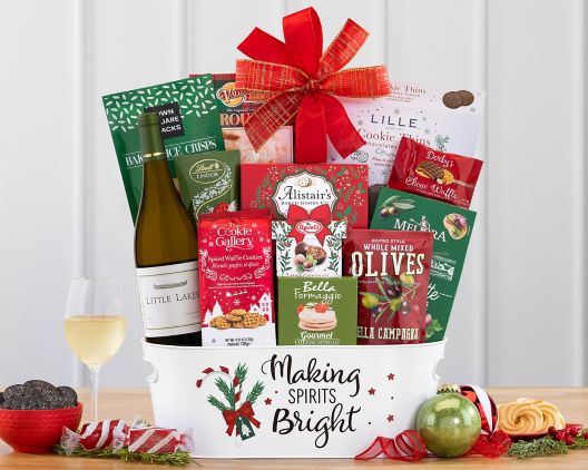 Item 795 - Little Lakes Cellars Chardonnay Season's Greetings FREE SHIPPING