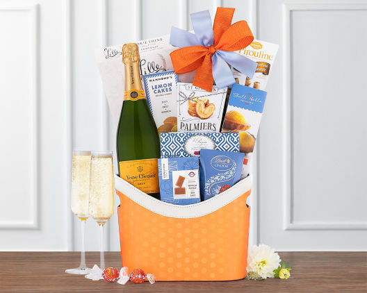 Suggestion - Veuve Clicquot Champagne Basket  Original Price is $195.00