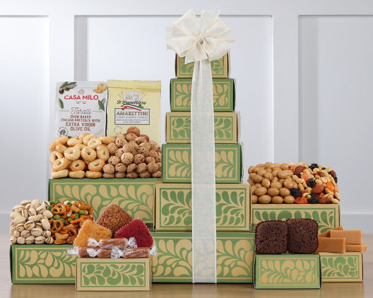 Suggestion - Chocolate, Nut and Pastry Gift Tower  Original Price is $79.95