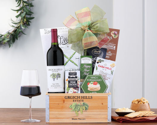 Suggestion - Grgich Hills Zinfandel Wine Gift Basket  Original Price is $195
