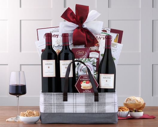 Item 909 - Houdini Napa Valley Exclusive Red Wine Trio FREE SHIPPING 16% Save Original Price is $ 315