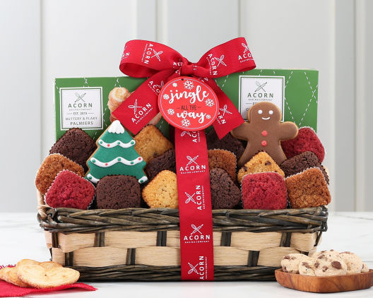 Suggestion - Merry Christmas Bakery Gift Basket 