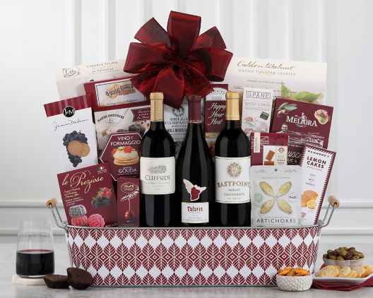 Suggestion - Red Wine Lover's Gift Basket  Original Price is $175