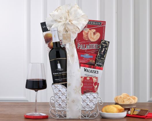 Item 963 - Robert Mondavi Cabernet Sleigh Collection FREE SHIPPING 33% Save Original Price is $ 135
