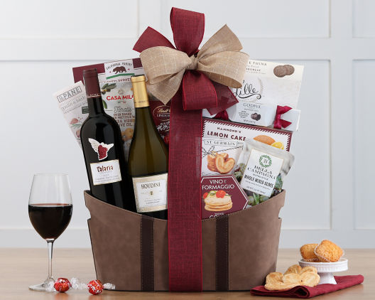 Suggestion - Napa and Sonoma Duet Wine Basket  Original Price is $245