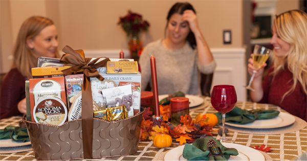 Women Enjoying Wine from a Wine Country Gift Baskets wine gift basket