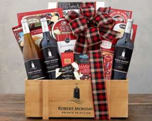 Robert Mondavi Private Selection Gift Basket