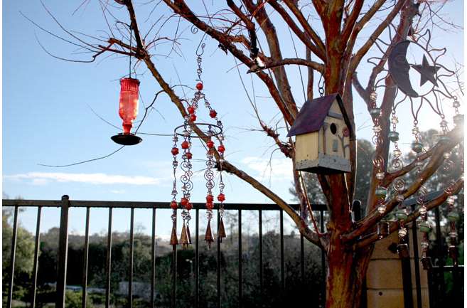 Hang a wind chime or two