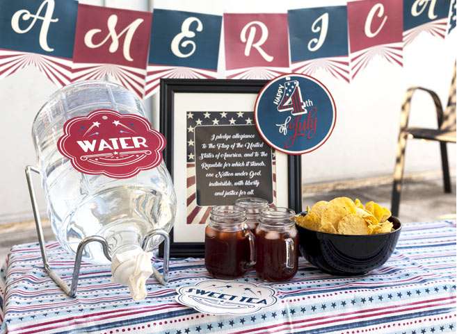 FREE 4th of July Party Printables 7