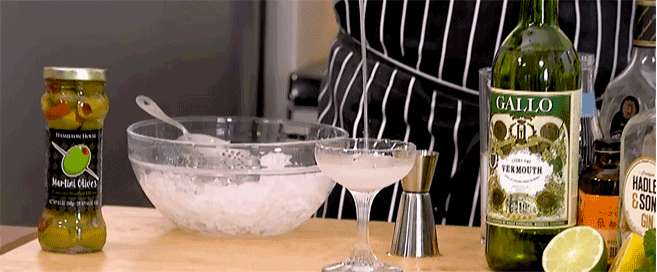 How to Make a Simple Gin Martini – Easy Vegan/Vegetarian Meal