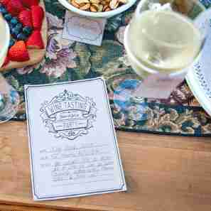How to Host a Wine Tasting Party + FREE PRINTABLES 2