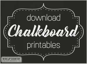 CHALKBOARD PRINTABLES1