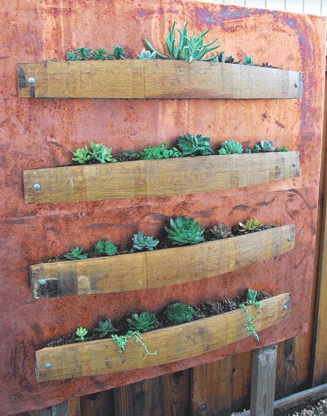 Vertical Succulent Garden