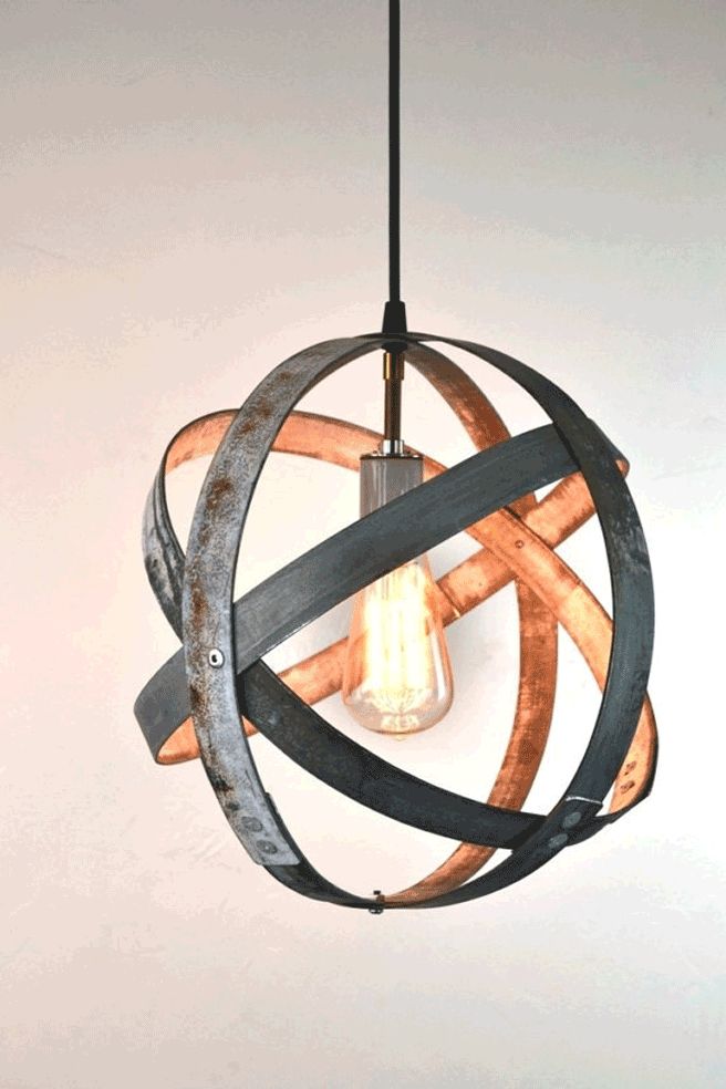 Barrel Ring Pendant Light 