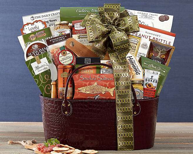 3. Gourmet Choice Gift Basket