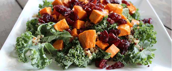 Sweet Potato Kale And Quinoa Salad Blog