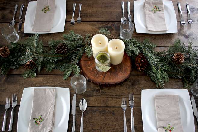 Ideas for Your Holiday Dinner Outside in Christmas
