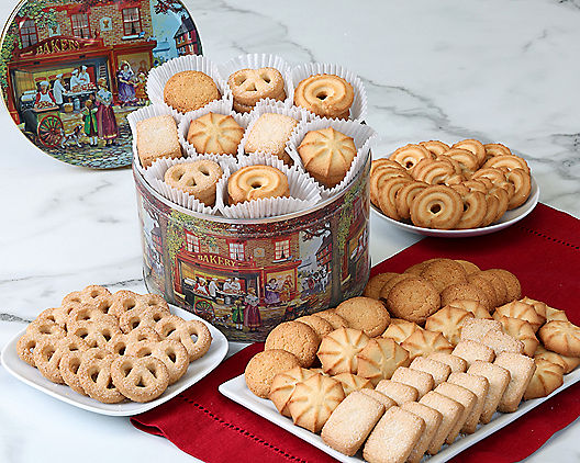 Snowflake online cookie basket set