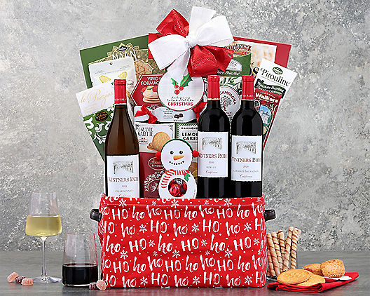 Under the Christmas Tree Wine Gift – Christmas gift baskets – US