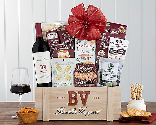 Wine & Cheese Gift Box - Wine gift baskets - USA delivery - US