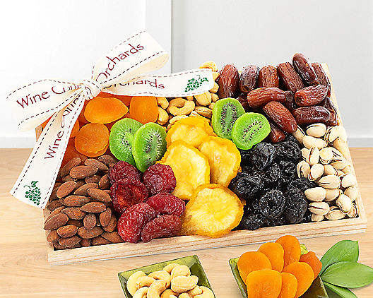 8 Section Gift Box Platter - Dried Fruits & Nuts Collection – Kandi King