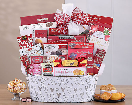 San Valentin  Valentines day baskets, Valentine's day gift