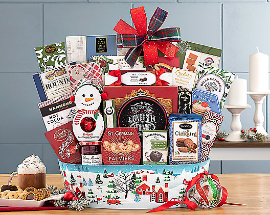 Christmas Delights Liquor Gift Basket – Christmas gift baskets – New Jersey  delivery - Blooms New Jersey