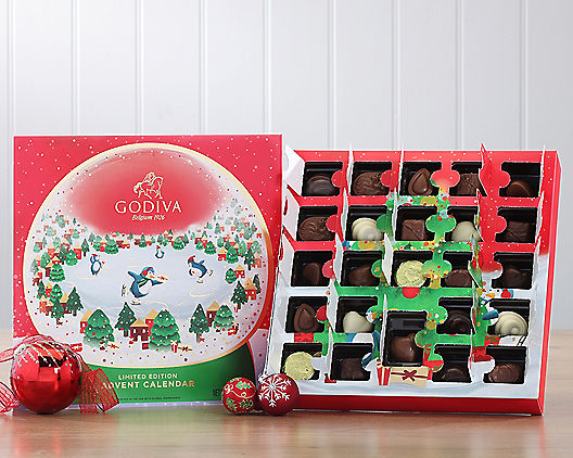 Godiva Chocolatier Luxury 24-Piece Chocolate Advent Calendar