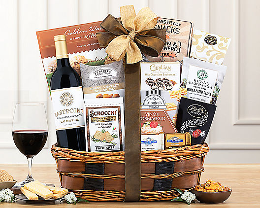 Wine Gift Basket Kitchen Sink Red And White Reserve Price & Reviews