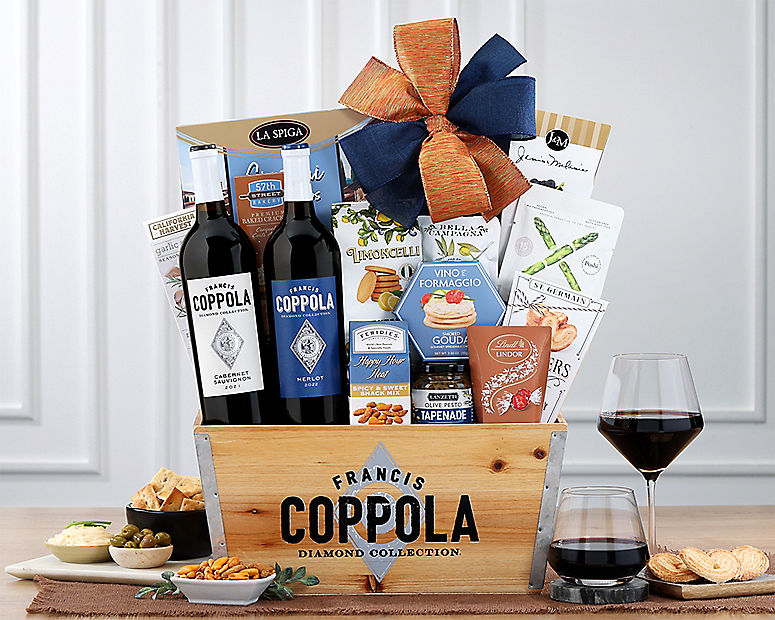 brunt ハーモニー 25 black Coppola Diamond Collection Red Wine Duet Gift Basket - Wine