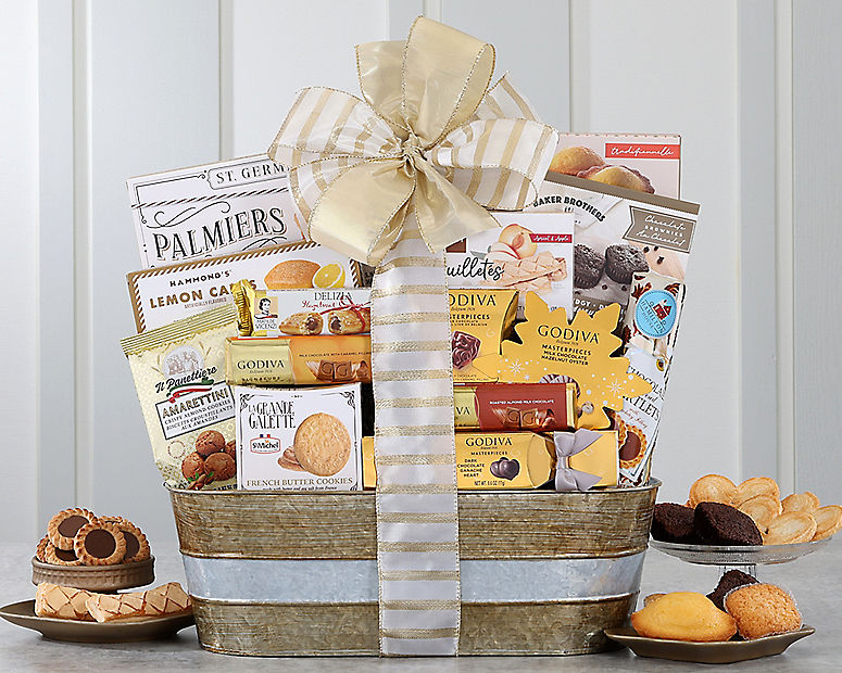 Godiva gift basket discount