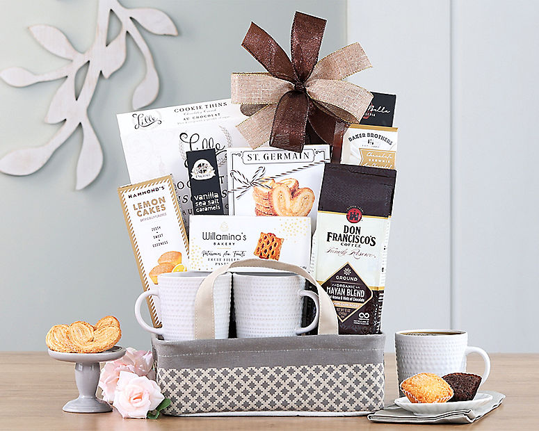 Coffee and Snack Gift Basket at Wine Country Gift Baskets