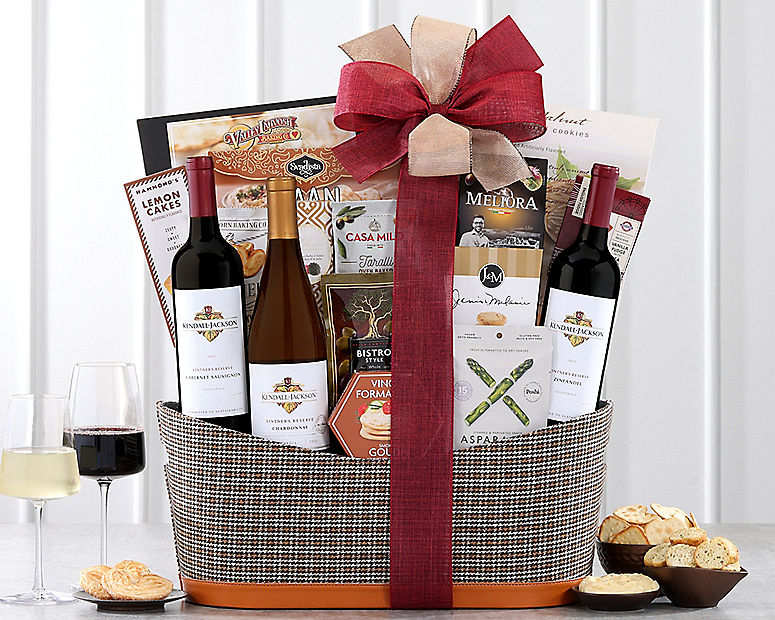Kendall-Jackson Vintner's Reserve Gift Basket - Wine Country Gift